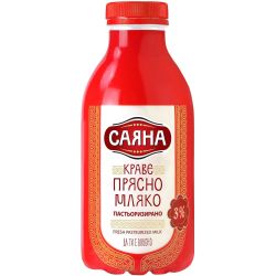 Саяна прясно краве мляко 3% (500 мл)