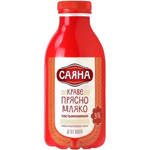 Саяна прясно краве мляко 3% (500 мл)