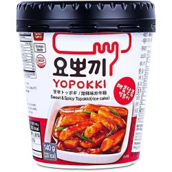 Yopokki инстантен оризов кейк в чаша сладко-пикантно (140 г)