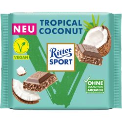 Ritter Sport Tropical Coconut шоколад с кокос (100 г)