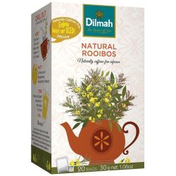 Dilmah Natural Roibos чай ройбос, 20 бр. (30 г)