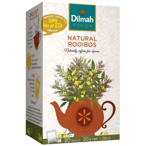 Dilmah Natural Roibos чай ройбос, 20 бр. (30 г)