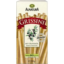 Alnatura био гризини с маслиново масло (110 г)