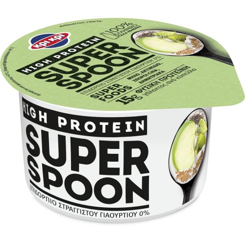 Kri Kri протеинов йогурт с ябълка, киви и чия (170 г)