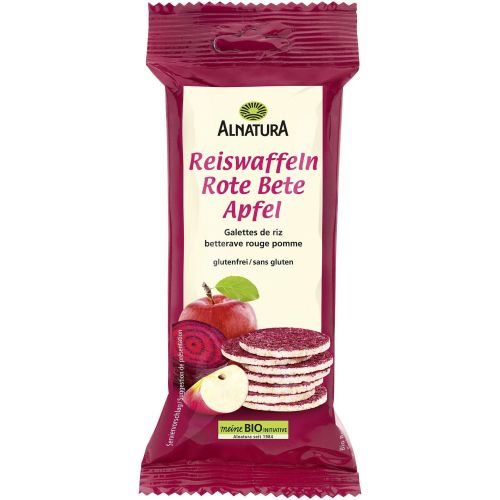 Alnatura био оризовки с червено цвекло и ябълка (23.5 г)