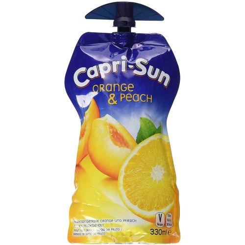 Capri-Sun плодова напитка от портокал и праскова (330 мл)