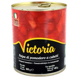 Victoria белени домати, кубчета (850 мл)