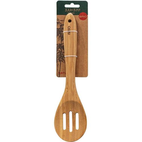 Brio бамбукова решетъчна лъжица 29.5 см х 6.5 см (1 бр.)