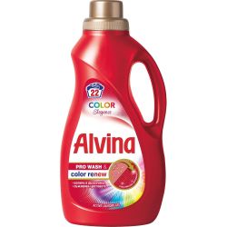 Alvina Color Elegance течен перилен препарат за цветни тъкани, 22 пранета (1.1 л)