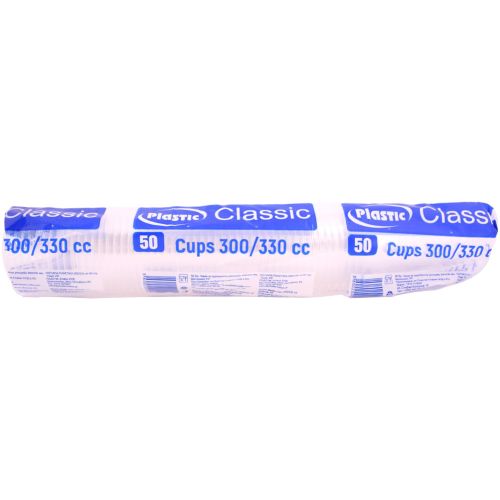 Plastic Sofia Classic пластмасови чаши 300 мл (50 бр.)