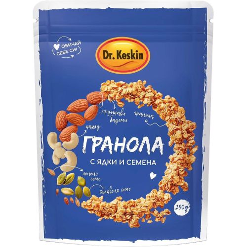 Dr. Keskin гранола с ядки и семена (250 г)