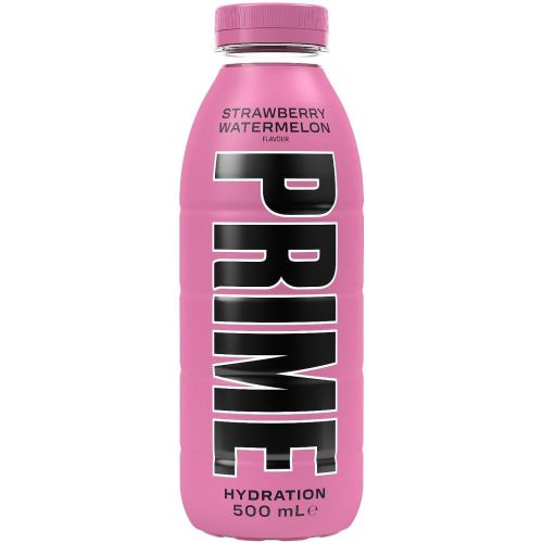 Prime Strawberry Watermelon хидратираща напитка (500 мл)