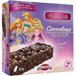 Dolci Preziosi Princess шоколадово барче с пшеница и ориз, 6 бр. х 20 г (120 г)
