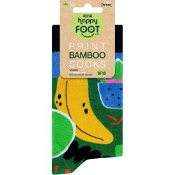 Happy Foottopia принт чорапи, 78% бамбук, джунгла, размер 35-38 (1 бр.)