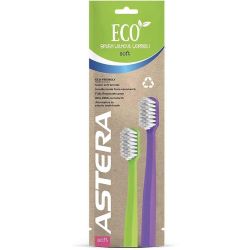 Astera Eco Soft Duo четка за зъби, 2 бр. (1 бр.)