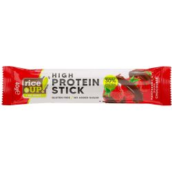 Rice Up протеинов стик малина и тъмен шоколад (40 г)