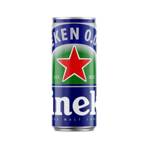 Heineken бира 0.0%, кен (330 мл)