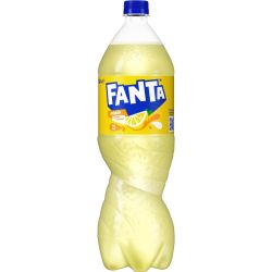 Fanta лимон газирана безалкохолна напитка (1.5 л)