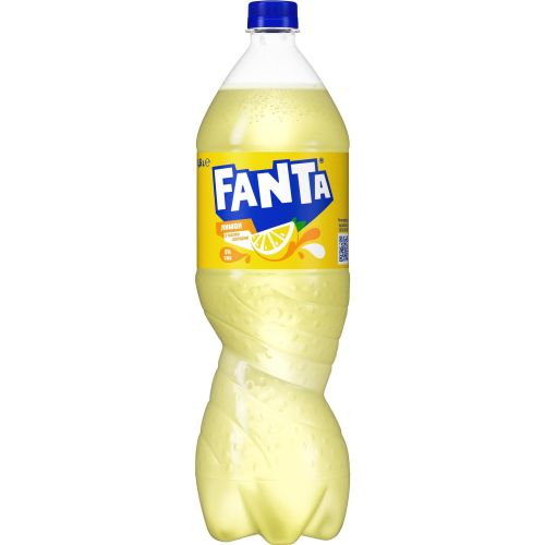 Fanta лимон газирана безалкохолна напитка (1.5 л)