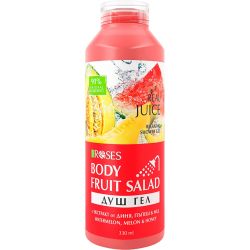 Nature of Agiva Fruid Salad натурален душ гел диня, пъпеш и мед (330 мл)