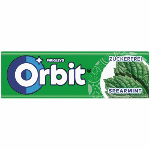 Orbit Spearmint дъвки дражета, 10 бр. (14 г)