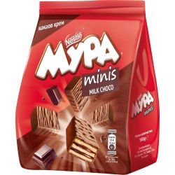 Мура Minis вафли с шоколад (180 г)