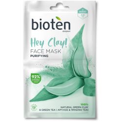 Bioten Hey Clay Purifying лист маска за лице, 2 бр. х 8 мл (16 мл)