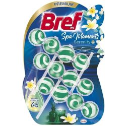Bref Premium Serenity ароматизатор за тоалетна, 3 бр. (150 г)