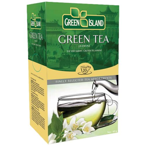 Green Island зелен чай с жасмин, 20 бр. (35 г)
