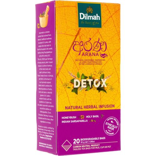 Dilmah Arana Detox аюрведа чай, 20 бр. (30 г)