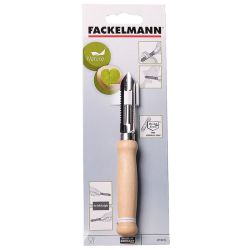 Fackelmann белачка, неръждаема с дървена дръжка, 15 см (1 бр.)