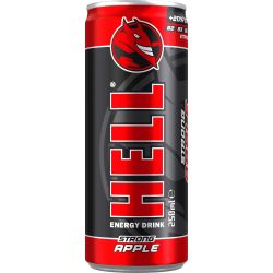 Hell ябълка енергийна напитка (250 мл)