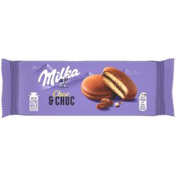 Milka Choc & Choc меки бисквити сандвич (150 г)