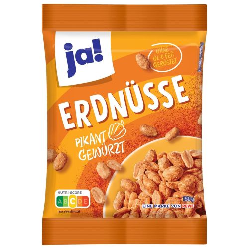 Ja! пикантни печени фъстъци (150 г)