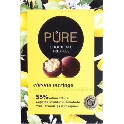 Pure Chocolate Truffles трюфели с тъмен шоколад и лимонов крем меринга (148 г)