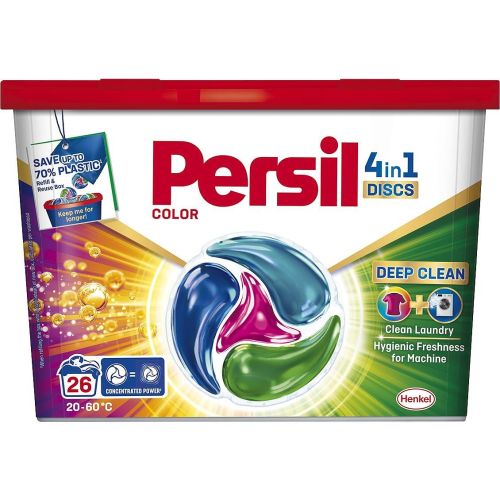 Persil Discs 4in1 Color дискове за цветно пране, 26 пранета (26 бр.)