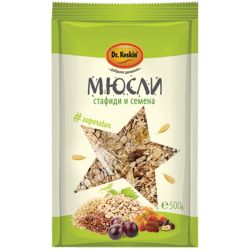 Dr. Keskin мюсли със семена и стафиди (500 г)