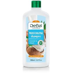 Deva Natural Beauty шампоан с кокос и арган за тънка и слаба коса (500 мл)