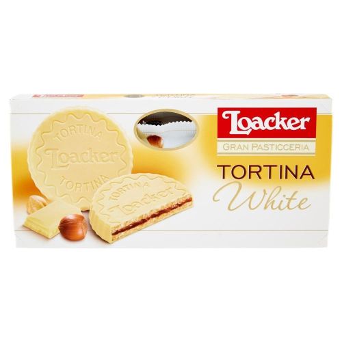 Loacker Gran Pasticceria бяла тортина (125 г)