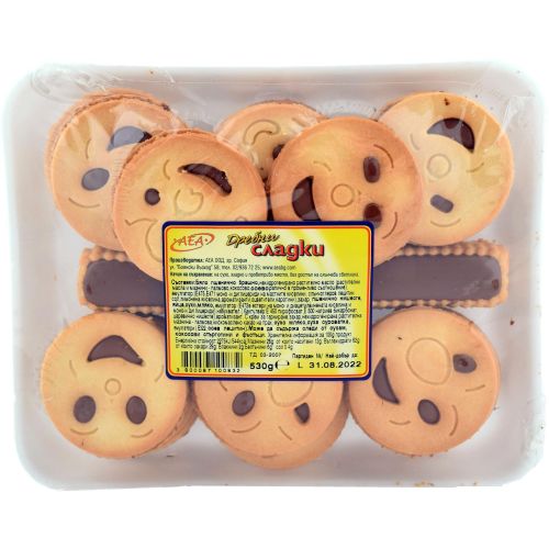 АЕА дребни сладки, усмивки (530 г)