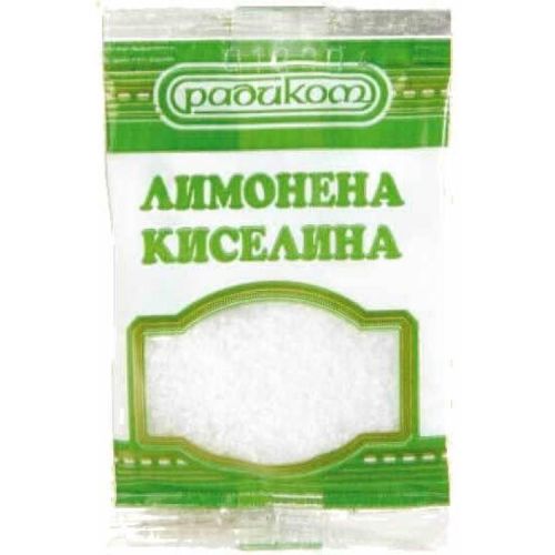 Радиком лимонена киселина (10 г)