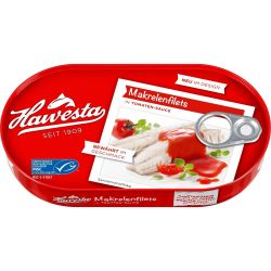 Hawesta скумрия филе в доматен сос (200 г)