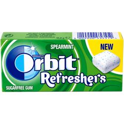 Orbit Refreshers Spearmint дъвки дражета, 7 бр. (15.6 г)