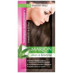Marion оцветяващ шампоан кафеникаво-кестеняв, 53 (40 мл)