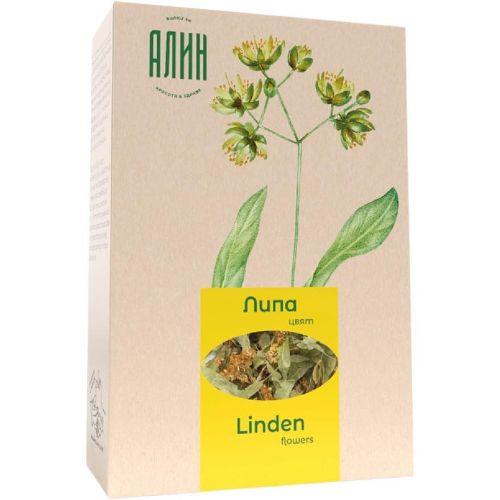 Алин липа цвят, сушени билки за чай (25 г)