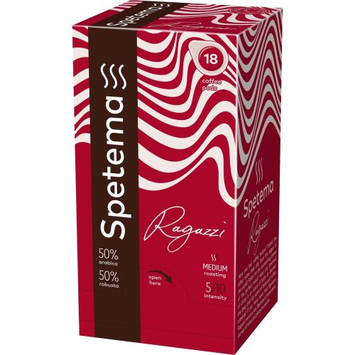 Spetema Ragazzi кафе на дози, 18 бр. х 7 г (18 бр.)