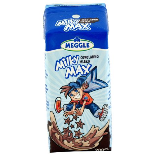 Meggle Milky Max шоколадово мляко 3.2% UHT (200 мл)