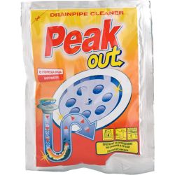 Peak Out препарат за отпушване на канали с топла вода (80 г)