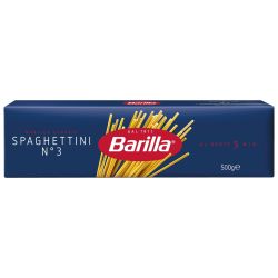 Barilla спагети No. 3 (500 г)