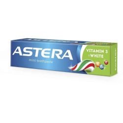 Astera Vitamin 3 + White паста за зъби (100 мл)